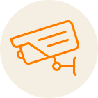 Monitore em um único local informações de acesso, alarmes e imagens.