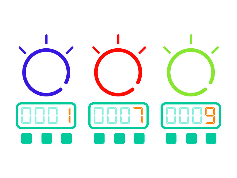 Tela picking by light