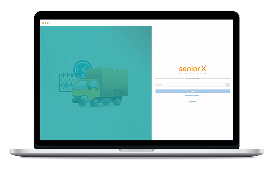 Tela Portal de Agendamentos