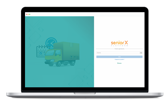 Tela do Portal de Agendamentos