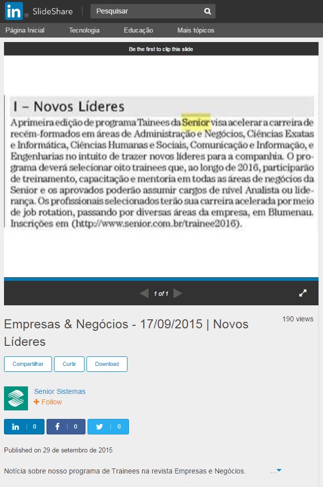 Novos Líderes