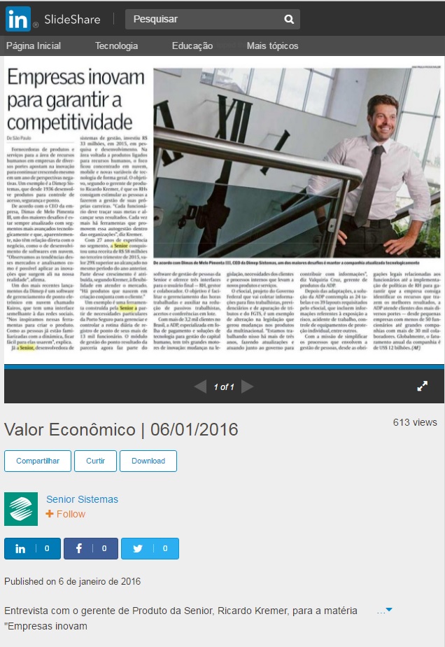 Empresas inovam para garantir competitividade
