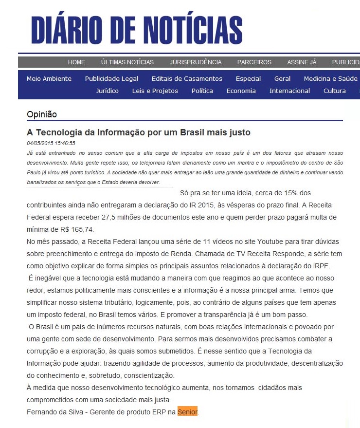 A Tecnologia da Informação por um Brasil mais justo