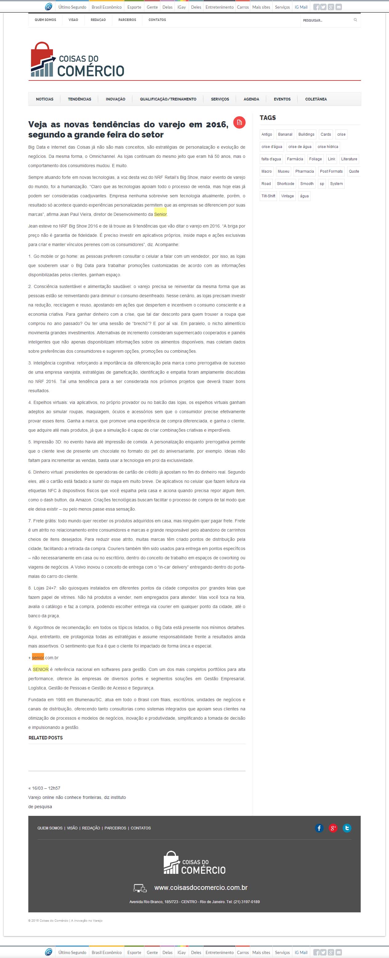 Veja as novas tendências do varejo em 2016, segundo a grande feira do setor