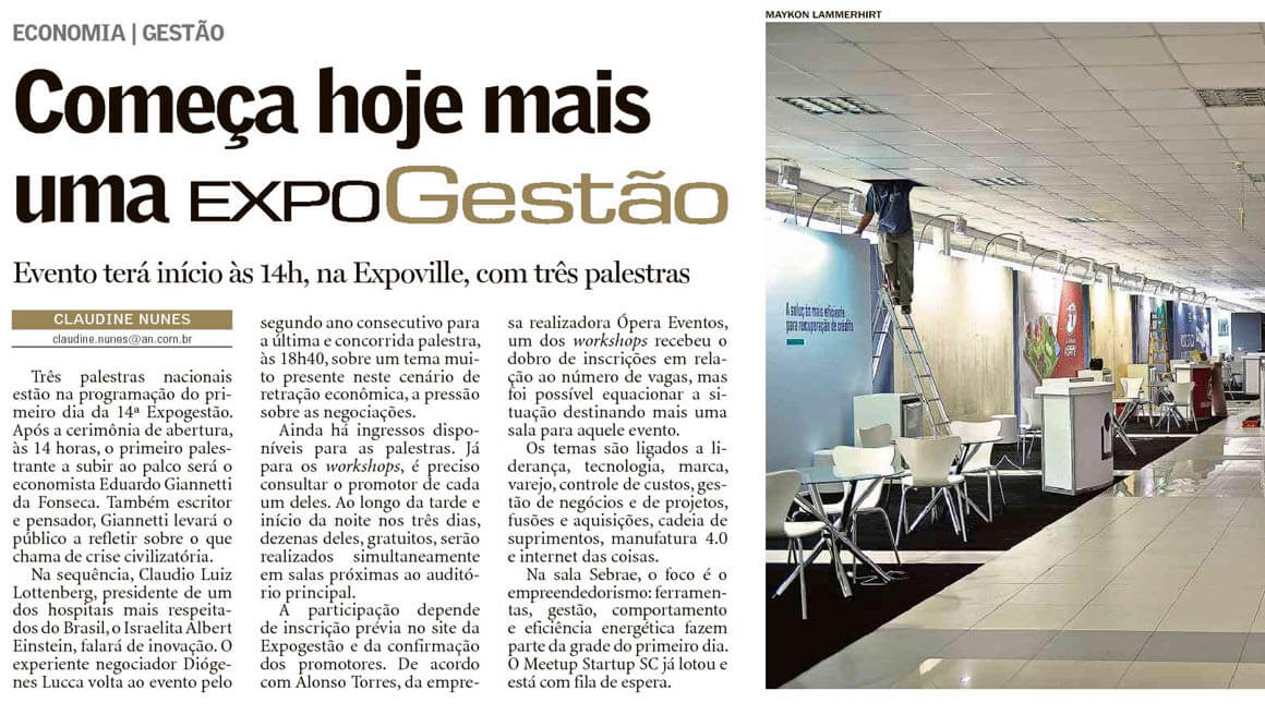 A NOTÍCIA | Começa hoje mais uma Expogestão