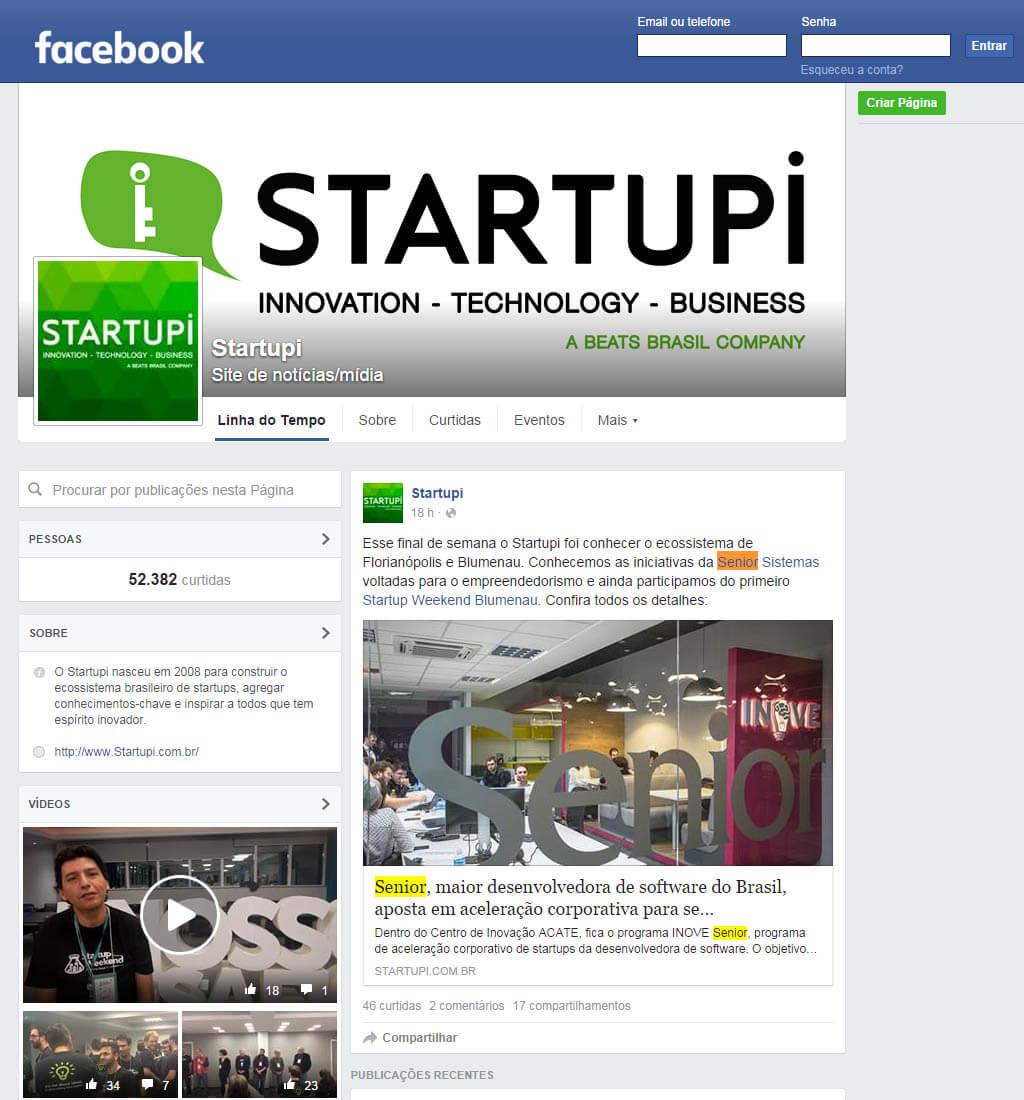 STARTUPI FACEBOOK | Esse final de semana o Startupi foi conhecer o ecossistema de Florianópolis e Blumenau.