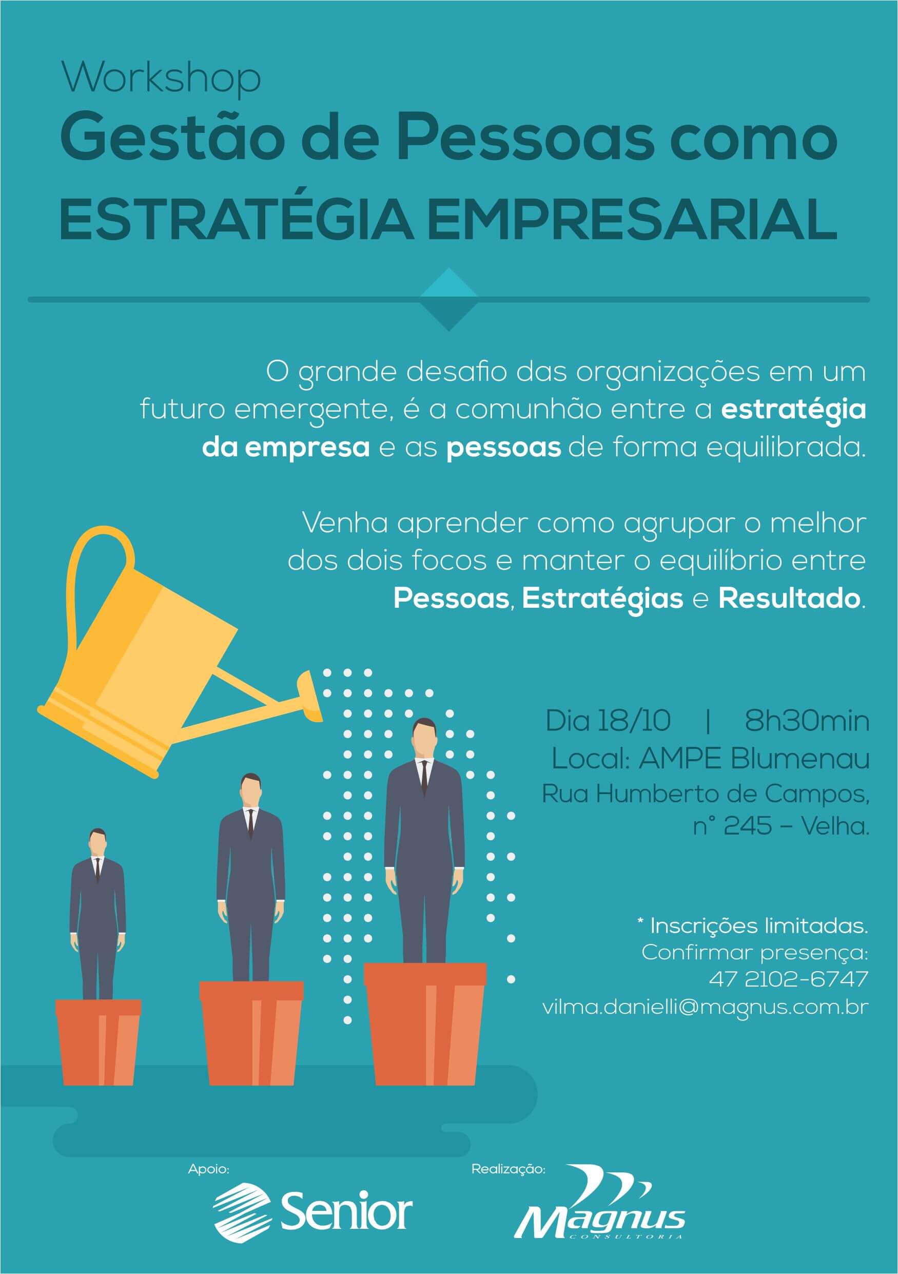 Blumenau recebe workshop sobre Gestão de Pessoas