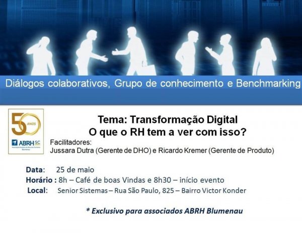 Gestores de RH discutem transformação digital na sede da Senior