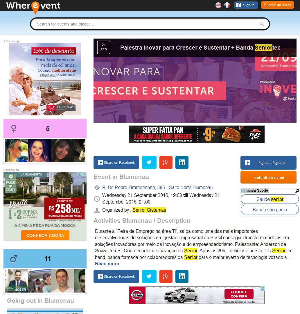 Wherevent | Palestra inovar para crescer e sustentar