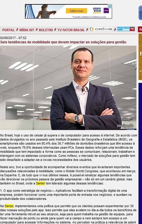 FATOR BRASIL | Seis tendências de mobilidade que devem impactar as soluções para gestão