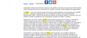 JORNOW | Senior é a primeira empresa da América Latina a integrar ERP com a inteligência cognitiva do IBM Watson