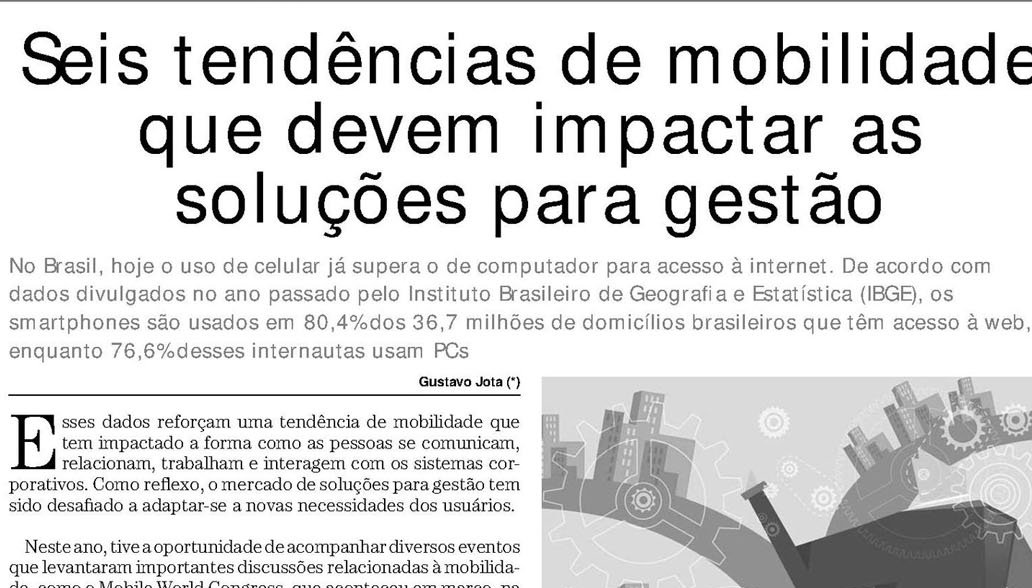 EMRPESAS & NEGÓCIOS | Seis tendências de mobilidade que devem impactar as soluções para gestão