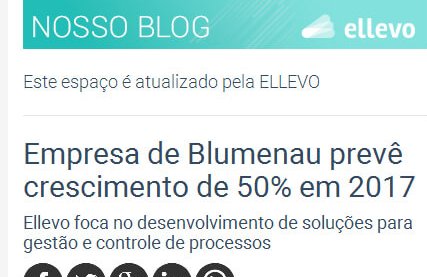 NOTICENTER | Empresa de Blumenau prevê crescimento de 50% em 2017