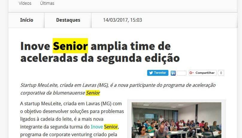 TI SC | Inove Senior amplia time de aceleradas da segunda edição