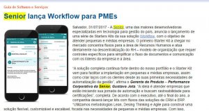 TI BAHIA | Senior lança workflow para PMEs
