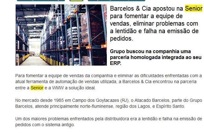 PORTAL ERP | Atacadista agiliza processos com soluções de gestão.