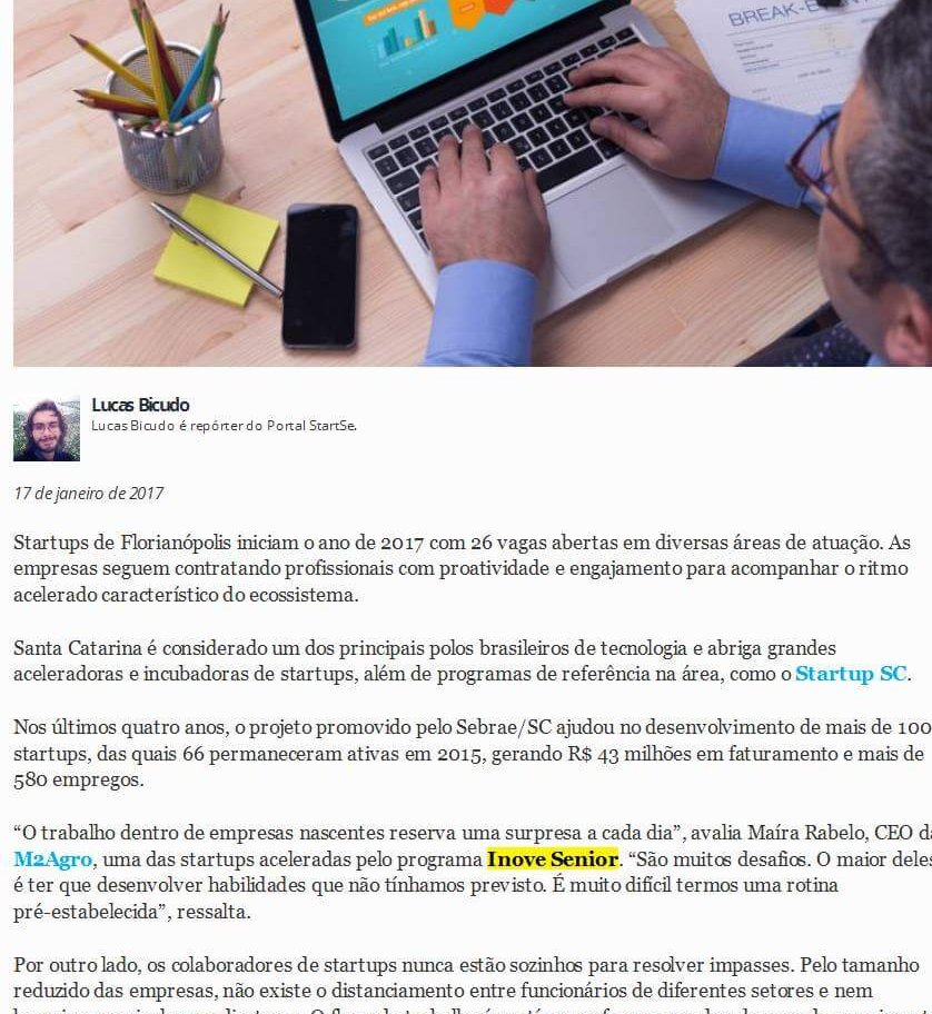 STARTSE | Oportunidades: Startups de Florianópolis abrem 26 vagas
