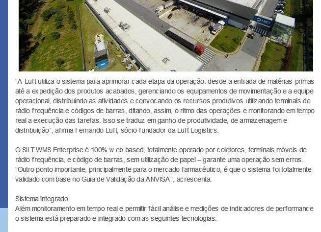 TRUCK BRASIL | Luft migra operações para sistema ainda mais moderno e sustentável