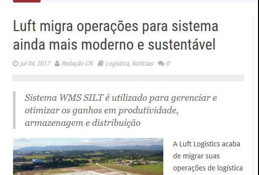 CARGO NEWS | Luft migra operações para sistema ainda mais moderno e sustentável