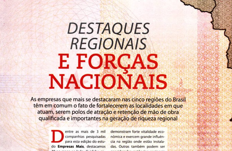 O ESTADO DE S. PAULO-SP  | Destaques regionais e forças nacionais