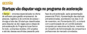 JORNAL DO COMMERCIO-AM |  Startups vão disputar vaga no programa de aceleração