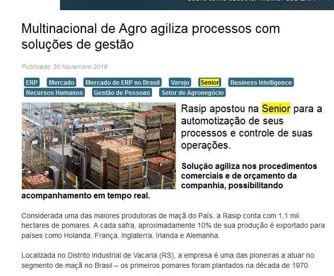 PORTAL ERP | Multinacional de Agro agiliza processos com soluções de Gestão