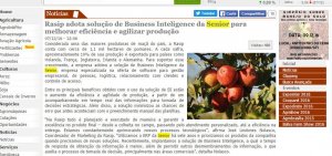 AGROLINK | Rasip adota solução de Business inteligence da Senior para melhorar eficiência e agilizar produção