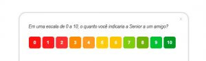 Senior implanta NPS para medir o grau de lealdade e satisfação dos seus clientes
