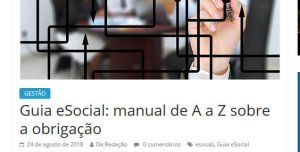 MUNDO RH | Guia eSocial: manual de A a Z sobre a obrigação