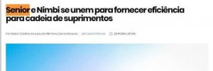 IT Forum 365 | Senior e Nimbi se unem para fornecer eficiência para cadeia de suprimentos
