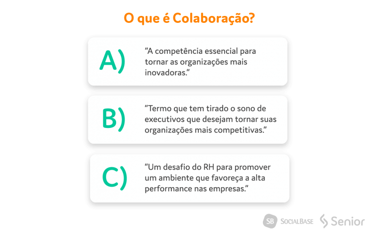 O que é colaboração