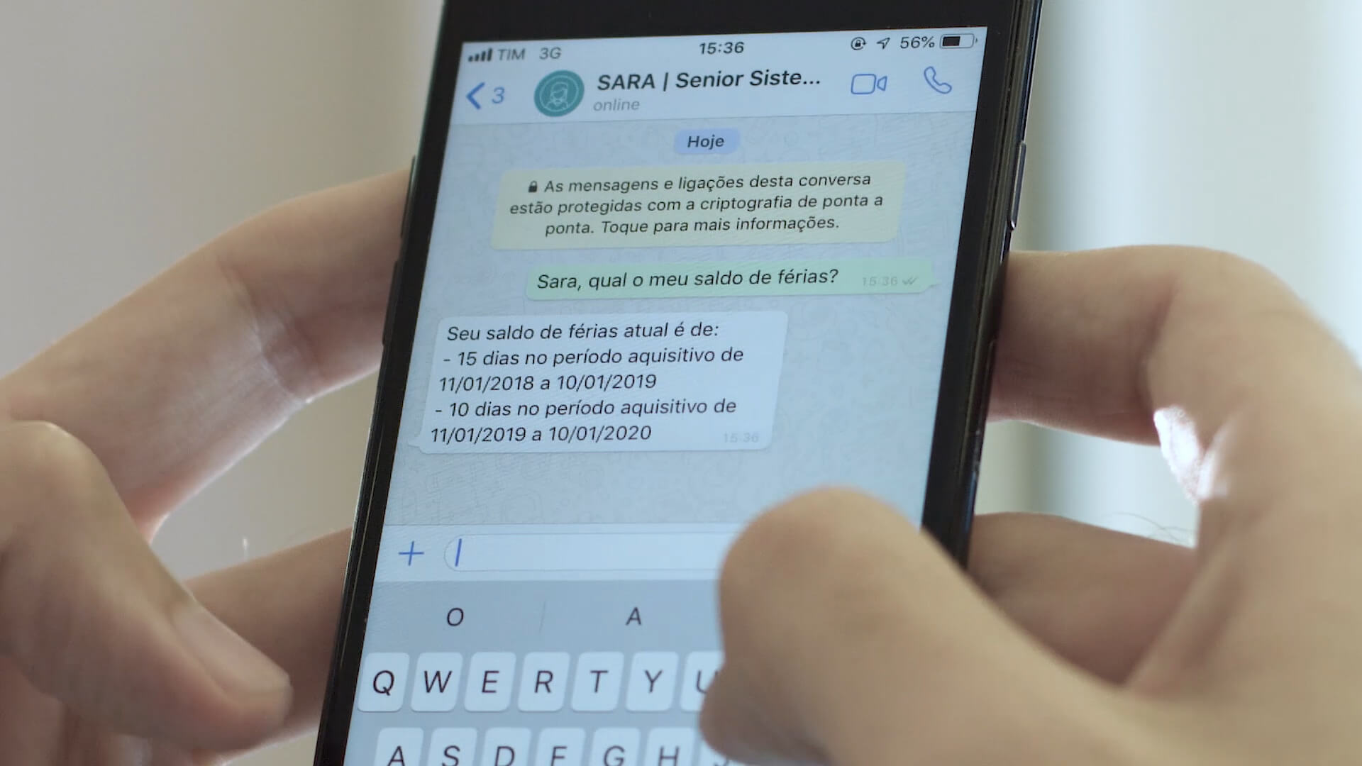 Senior lança Inteligência Artificial no WhatsApp