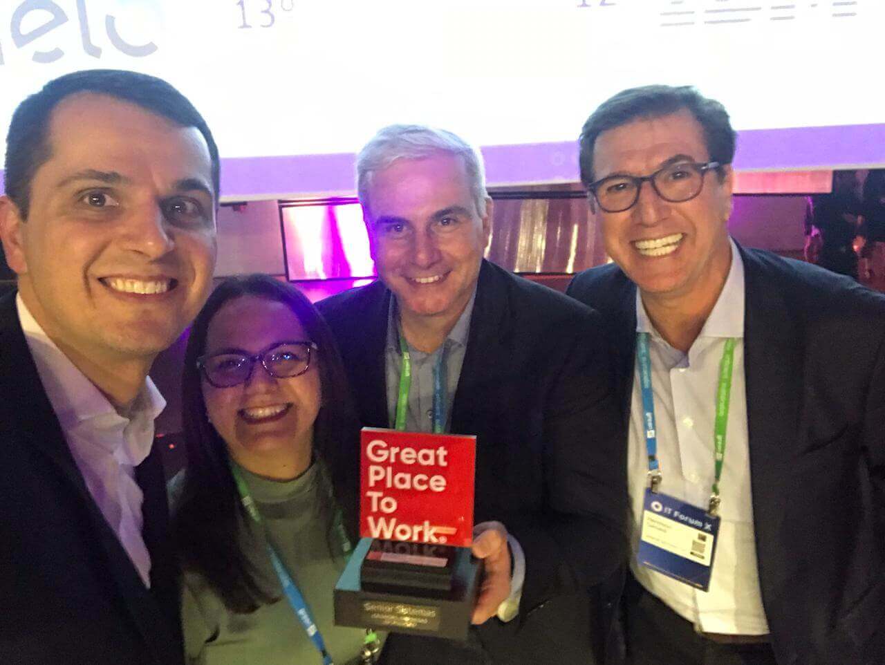Senior comemora Great Place to Work 2020