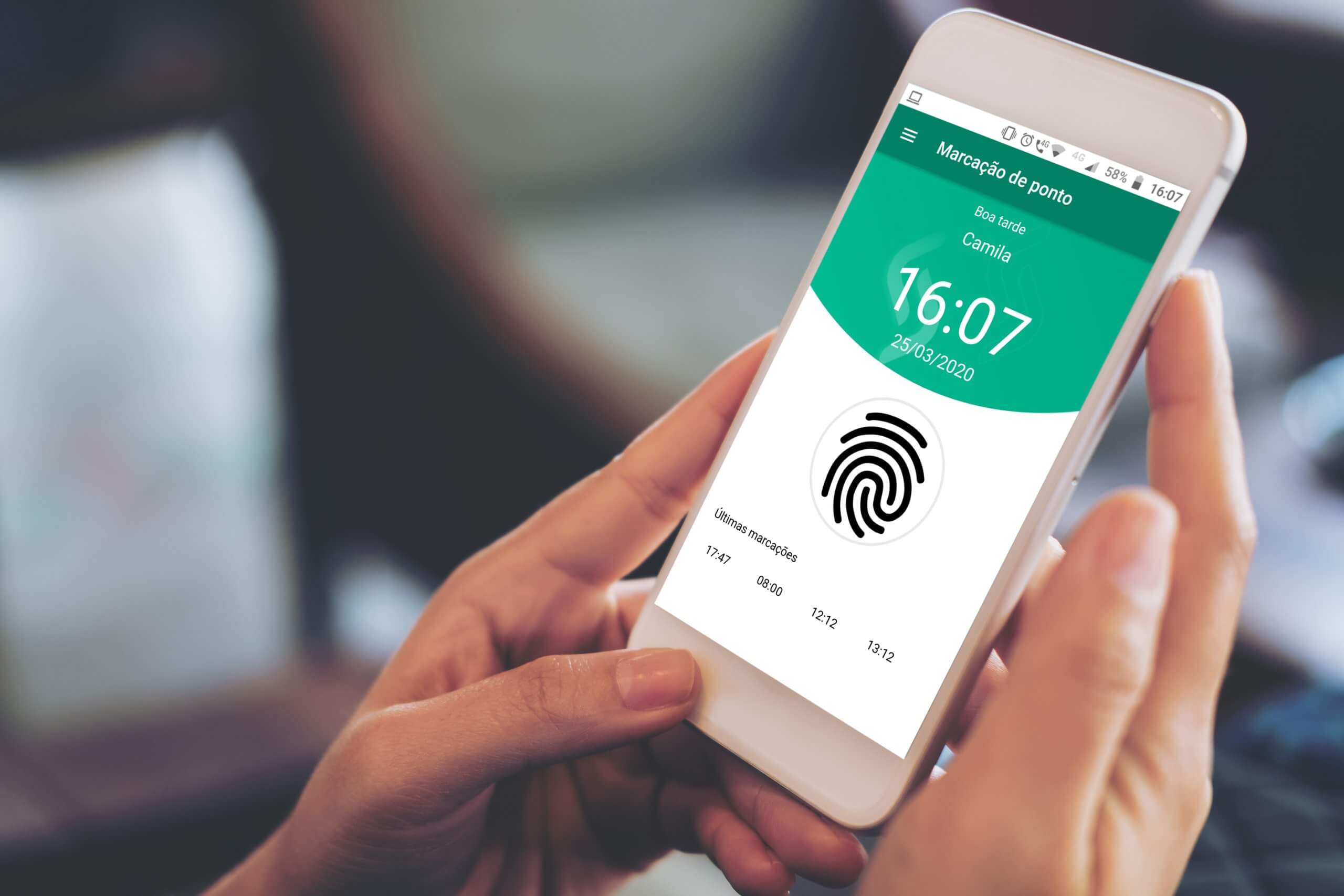 App do Ponto da Senior, solução de RH da Senior Sistemas